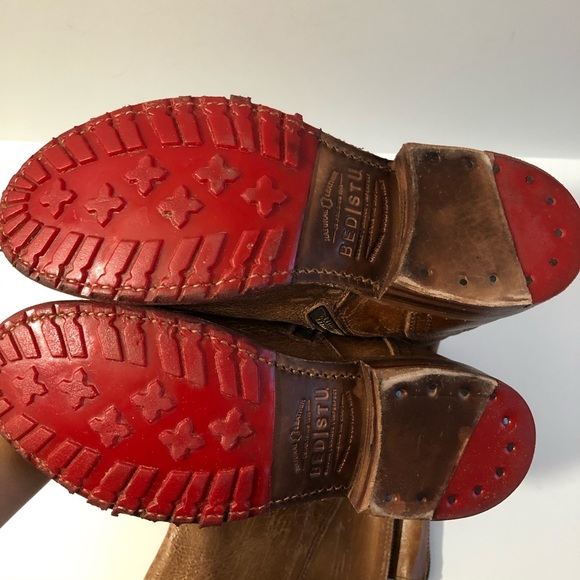 NWT BedStu Leather Gayle Tall Boot Brown 6.5 - Picture 11 of 13